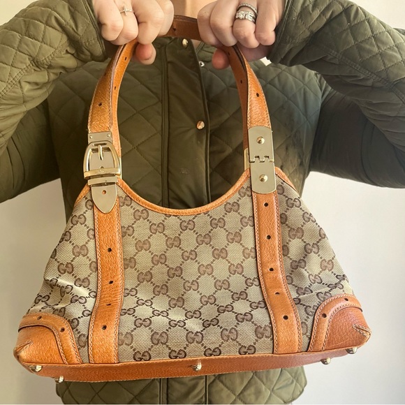 GUCCI Double G pattern Glam Hobo shoulder bag SOLD OUT - Picture 16 of 17